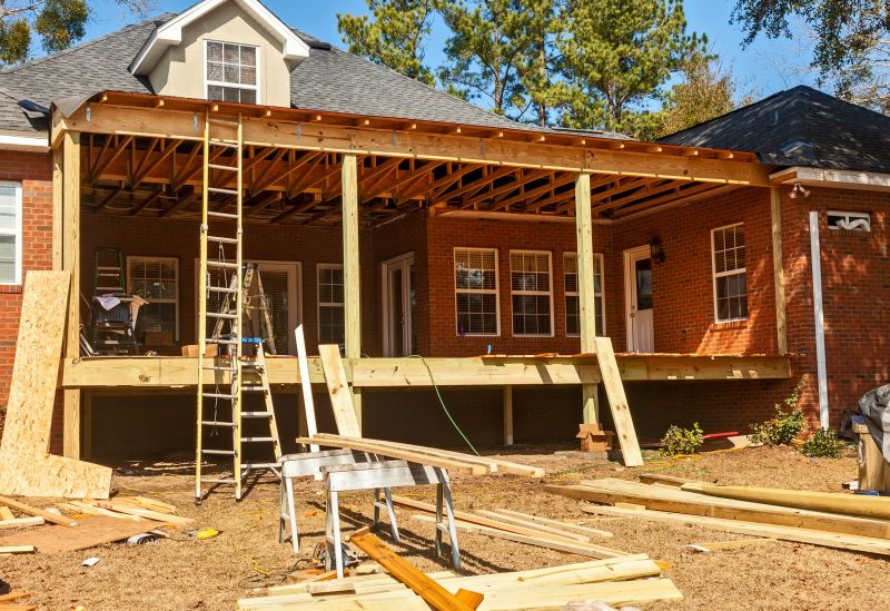 Porch Roofing Installation in Worcester, MA